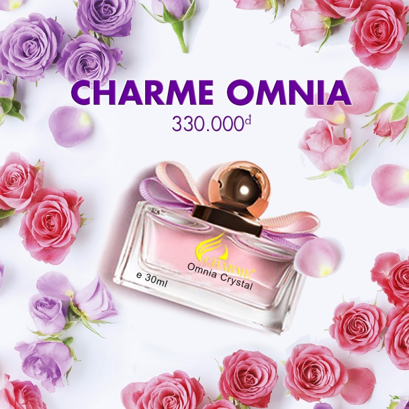 Charme Omnia Crystal ​dòng nước hoa thanh lịch và tinh tế
