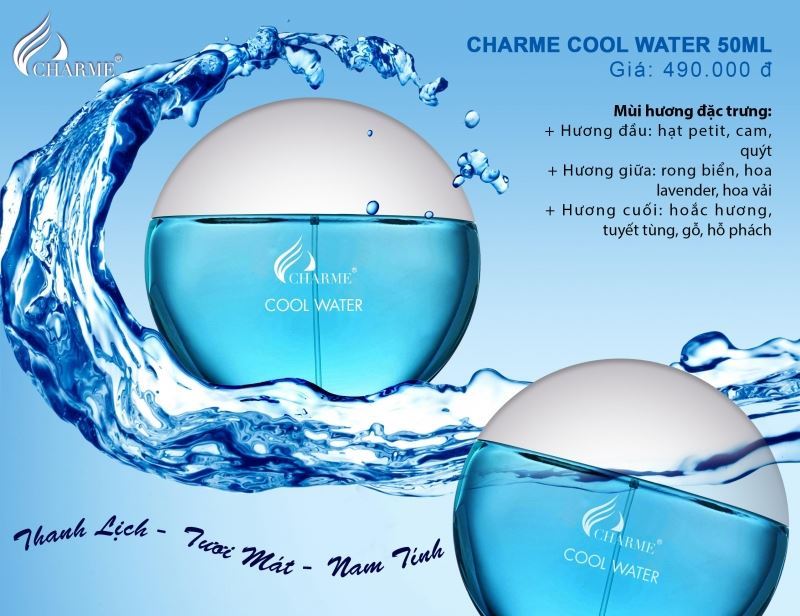 Những thành phần tạo nên Charme Cool Water