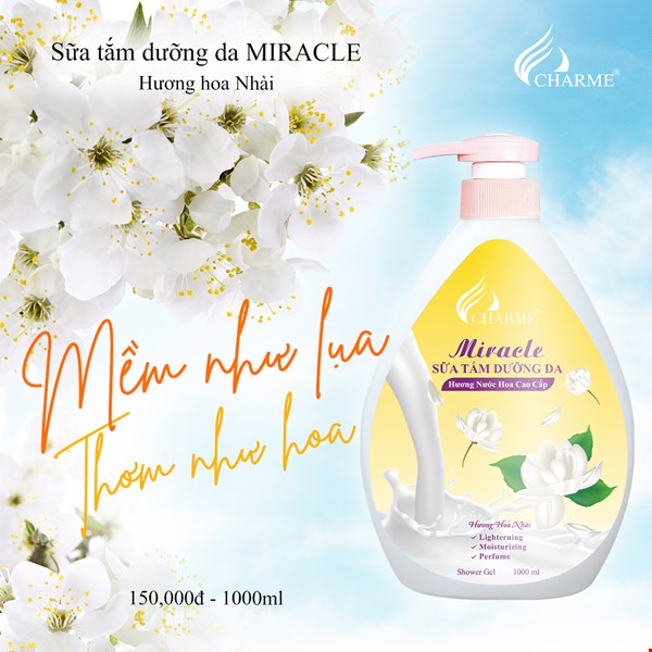 Sữa tắm MIRACLE - Hương Hoa Nhài