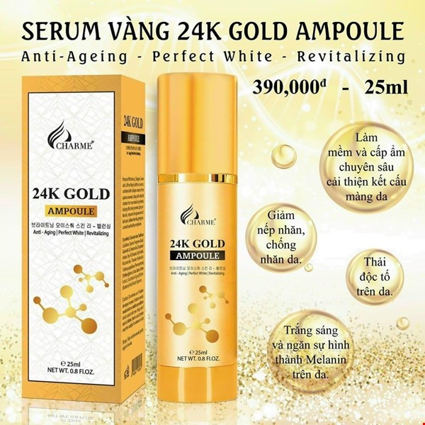 Charme 24K Gold Ampoule 25ml